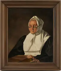 Untitled by William Harrison Scarborough, 1831, oil on canvas, sold Jul 2024