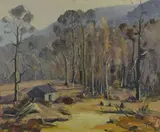 Untitled by L.E. Jones, oil on canvas, sold May 2013