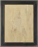 Nude by Sterling Strauser, oil on board, sold Jul 2020