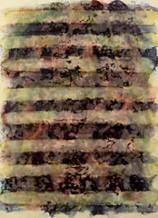 Untitled by Whitney E. Leland, watercolor on paper, sold Jan 2020