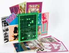 Moonstrips Empire News Vol. I by Eduardo Paolozzi, pencil, sold Oct 2018