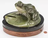 Your Pad or Mine by Kim Shaklee, bronze, sold Oct 2018