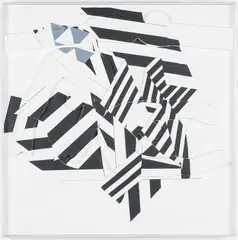 Encounter by Perle Fine, mixed media, sold Jul 2019