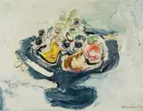 Floral Still Life by Sterling Boyd Strauser, oil on board, sold Jan 2019