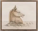 Unicorn by Werner Wildner, graphite, sold Jan 2018