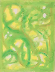 Estate, Abstract No. 313 by Beauford Delaney, watercolor on paper, sold Jan 2018
