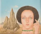 Girl Bewitched by Werner Wildner, oil on masonite, sold Aug 2017
