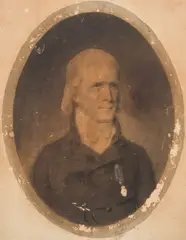1804 Portrait, possibly Thomas Jefferson by John Vanderlyn, ink, sold Aug 2017