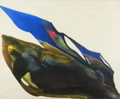 Paris 1962 Phenomena by Paul Jenkins, acrylic on canvas, sold Jan 2017