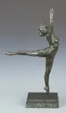 La Danseuse Nattova by Large Serge Yourievitch, bronze, sold Jan 2017