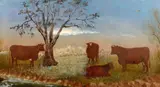 Untitled by Wilhelm Theodore Eilerts, oil on canvas, sold Jul 2015