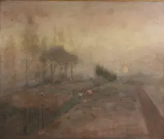 Landscape by Lloyd Branson, photograph, sold Oct 2010