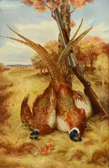 Wisconsin Still Life by John Steuart Curry, oil and tempera on canvas, sold Jan 2014