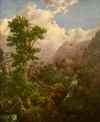 Sr. landscape by Large William Louis Sonntag, oil on canvas, sold Jan 2014