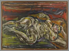 Female Nude by Joseph Delaney, oil on canvas, sold Jan 2012
