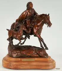 Girls Night Out by Susan Kliewer, bronze, sold Oct 2023