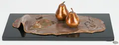Still Life , French Lesson 2/30 by Darlis Lamb, 2007, bronze, sold Jan 2023