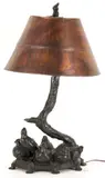 Noontime Covey by George Northup, bronze, sold Jul 2022