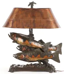 Green Drake Day by George Northup, bronze, sold Jul 2022