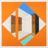 Arlington by James Twitty, screenprint, offered Jul 2021