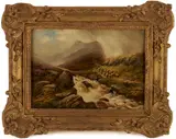 Cosy Corner by Valentine Thomas Garland, oil on canvas, sold Jan 2026