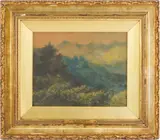 Canadian Landscape , In the Bow Valley by Marmaduke Matthews, watercolor on paper, sold Jan 2026