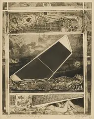 Oxymandias by Letterio Calapai, engraving, sold Jan 2026