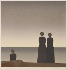 Peter Grimes from the Metropolitan Opera Fine Art II Portfolio by Will Barnet, color lithograph, sold Jan 2026
