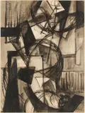 Abstract by Grace Martin Taylor, watercolor, sold Jan 2026