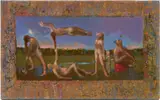 Pageant by Greg Decker, oil on canvas, sold Jan 2026