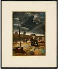 Tinted , Hey Joe! by Jan Saudek, acrylic, sold Jan 2026