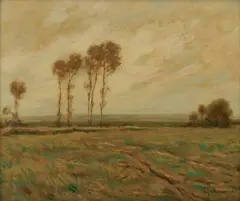 The Lone Cottage by Roy Brown, 1909, oil on canvas, sold Jan 2026
