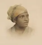 Portrait of a Young Woman by Maria Howard Weeden, watercolor, sold Jan 2026
