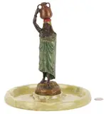 Cold Painted Nude by Franz Xavier Bergmann, bronze, sold Jan 2026
