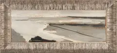 Seascape by Sterling Strauser, oil on board, sold Jul 2025