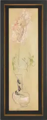 Still Life, Flower in Vase by Sterling Boyd Strauser, oil on board, sold Jul 2025
