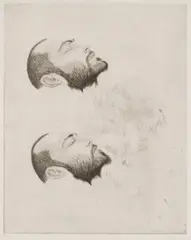 Two by Kiki Smith, etching, sold Jul 2025