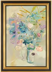 Still Life by Sterling Boyd Strauser, oil on board, sold Jul 2025