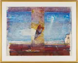 Untitled by Large Carl Sublett, watercolor on paper, sold Jul 2024