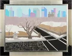 March Avery , Central Park, NYC by March Avery, 1996, oil on canvas, sold Jul 2024