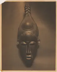 Statuary in Wood by African Savages – The Root of Modern Art by Alfred Stieglitz, 1914, platinum print, sold Jul 2024