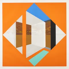 Arlington by James Twitty, screenprint, offered Oct 2021