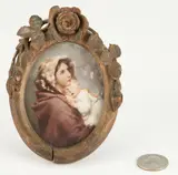 The New Madonna by John Ramsier, watercolor, sold Oct 2021