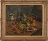 Kregarman Still Life by Joséphine de Beauharnais, oil on canvas, offered Oct 2021