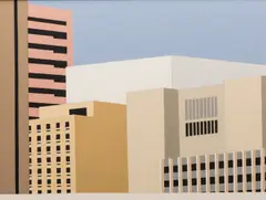Other Seattle Buildings by Robert Herrmann, oil on canvas, sold Jan 2018