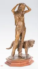 Awakening by Charles Parks, bronze, sold Jan 2018