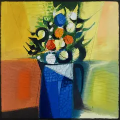 Untitled by Paul E. Maxwell, oil on canvas, sold Jul 2016
