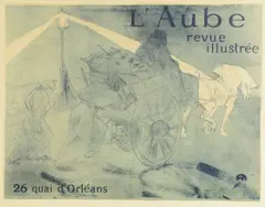 Untitled by Henri de Toulouse-Lautrec, color lithograph, sold Jul 2016