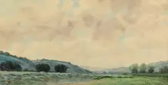 Untitled by Robert Burns Wilson, watercolor, sold Jan 2016