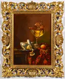 Still Life by F.V. Knapp, oil on board, sold Jan 2016